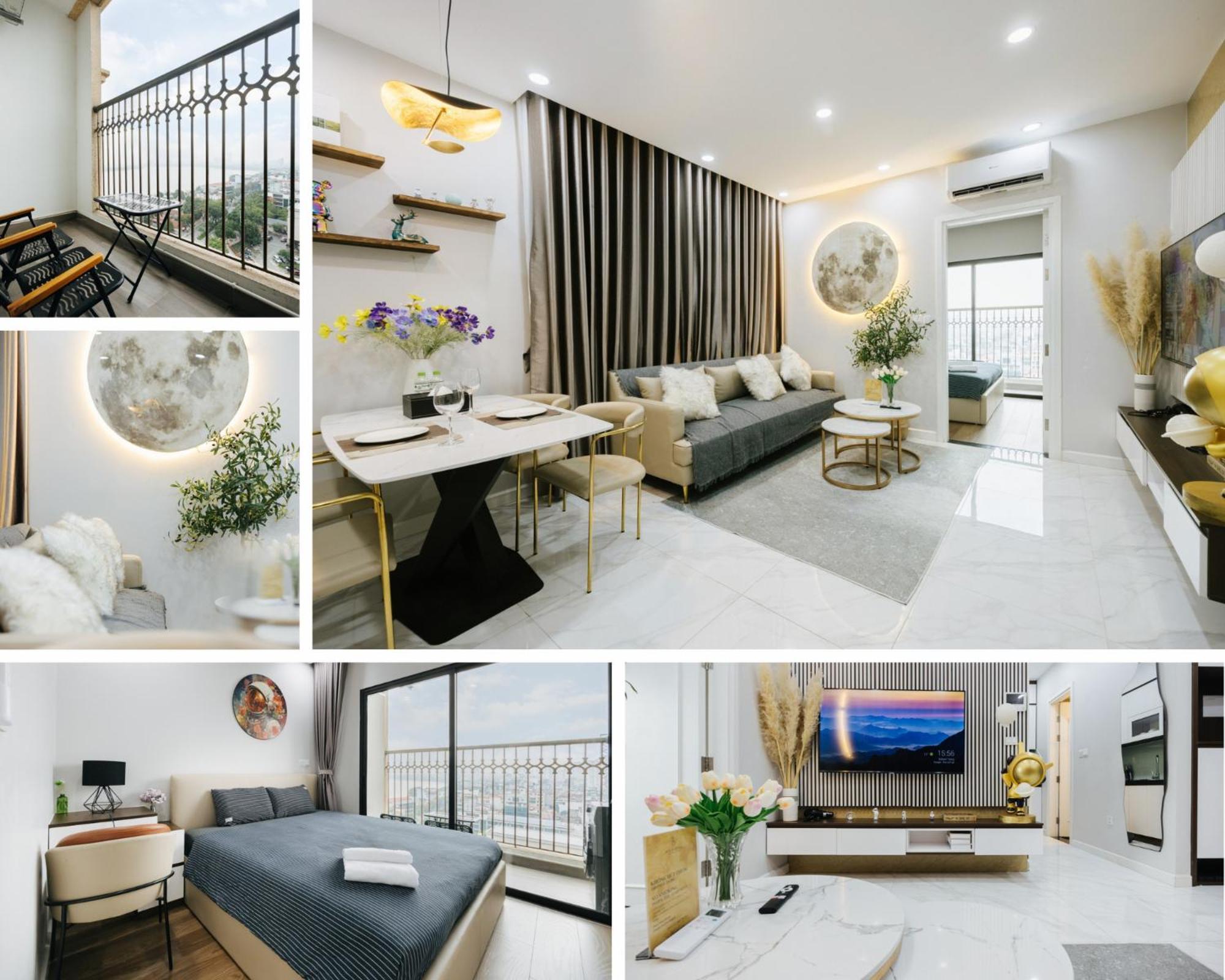 Muse Hanoi Lake View Luxury Apartment - D' Eldorado Rum bild