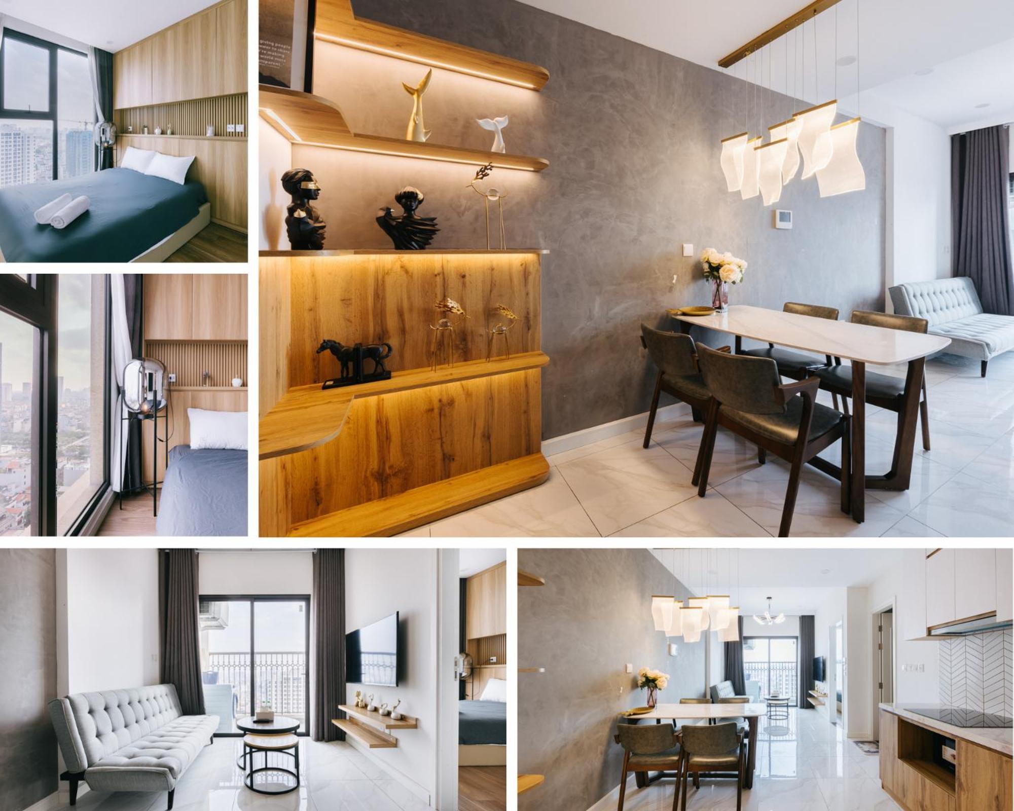 Muse Hanoi Lake View Luxury Apartment - D' Eldorado Rum bild