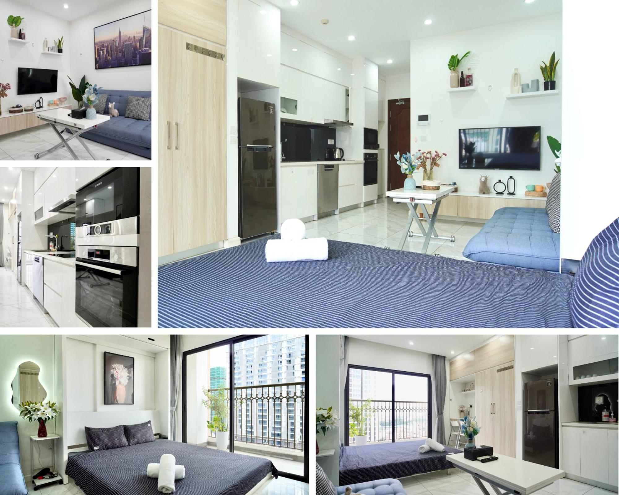 Muse Hanoi Lake View Luxury Apartment - D' Eldorado Rum bild