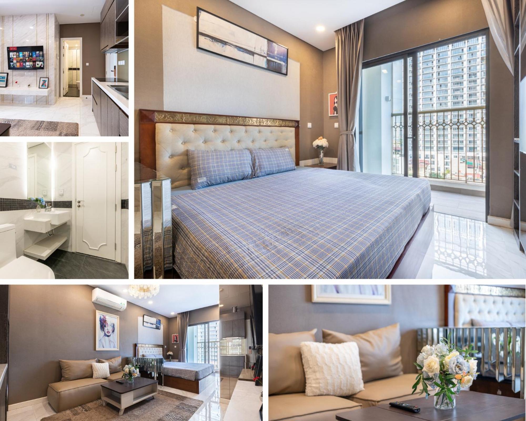 Muse Hanoi Lake View Luxury Apartment - D' Eldorado Rum bild